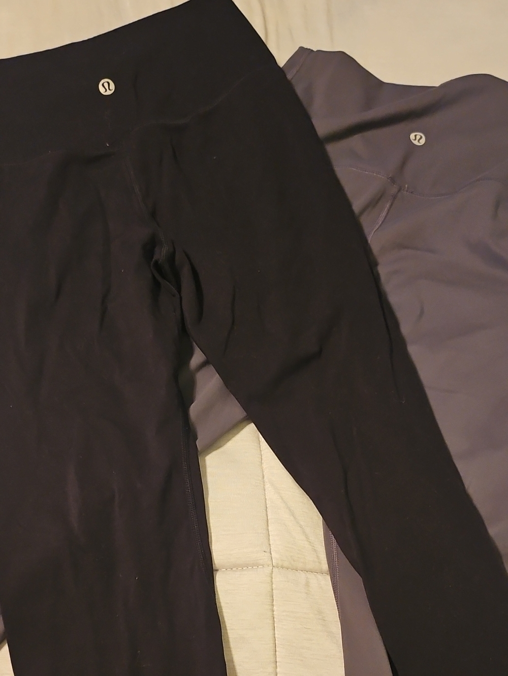 Lululemon Black & Gray Leggings Duo